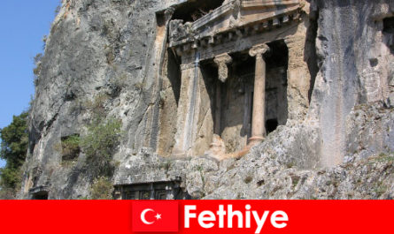 Fethiye to starożytne miasto nad morzem z wieloma zabytkami