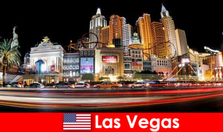 Las Vegas, światowa stolica rozrywki, zachwyca obcokrajowców swoim nocnym życiem