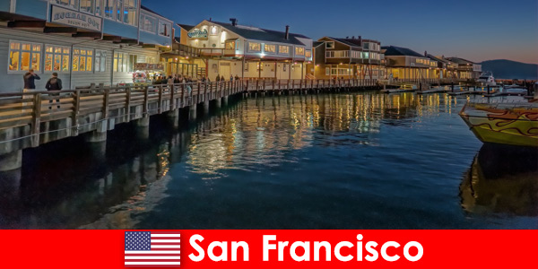 San Francisco w Stanach Zjednoczonych, nabrzeże jest tajnym faworytem wczasowiczów