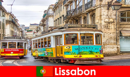 Historyczne ulice Lizbony Portugalia z nutką nostalgii za kulturowym podróżnikiem