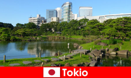 Turyści poznają z bliska stare i nowe tradycje w Tokio w Japonii