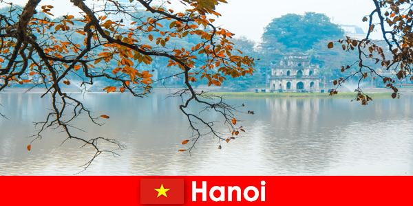 Hanoi Vietnam Jade Mountain Temple i Świątynia Literatury zachwycają turystów