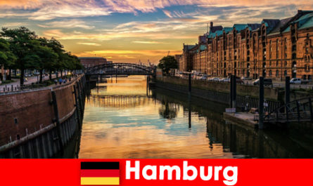 Piękno architektury i rozrywka na krótkie wakacje w Hamburgu w Niemczech