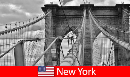 Spontaniczna podróż zagraniczna do metropolii Nowego Jorku w Stanach Zjednoczonych