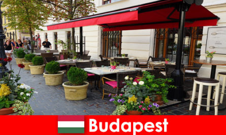 Krótkie miejsce na wakacje w Budapeszcie na Węgrzech dla gości z zamiłowaniem do ekskluzywnej gastronomii