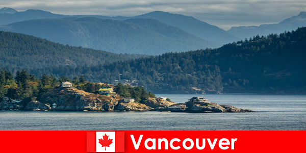 Metropolia z naturą dla turystów w Vancouver Kanada