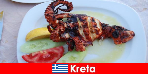 Odkryj kulinarne specjały z morza na Krecie w Grecji