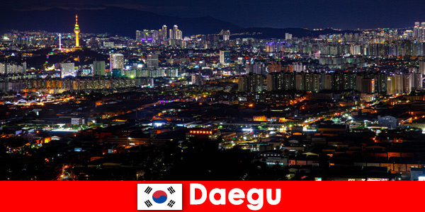 Daegu w Korei Południowej, megamiasto technologii jako wyjazd studyjny dla podróżujących studentów