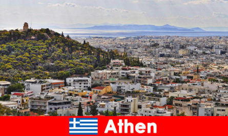 Ateny w Grecji to miasto z najpiękniejszymi budynkami dla podróżnych