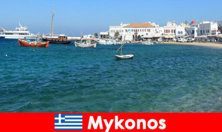 Dla turystów tanie ceny i dobra obsługa w hotelach w pięknym Mykonos Grecji