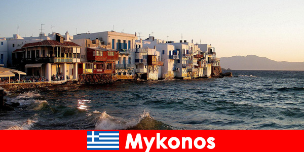 Wyspa dla gości z całego świata jest mile widziana w Mykonos Grecja