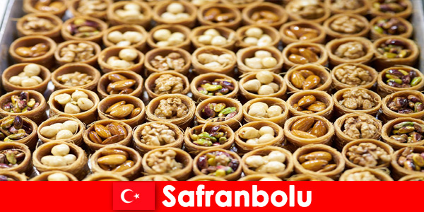 Wyszukane i różnorodne desery osłodzą wakacje w Safranbolu w Turcji