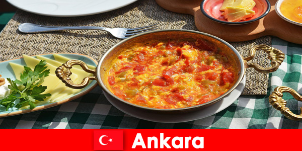 Ankara Turcja oferuje kulinarne specjały z lokalnej kuchni